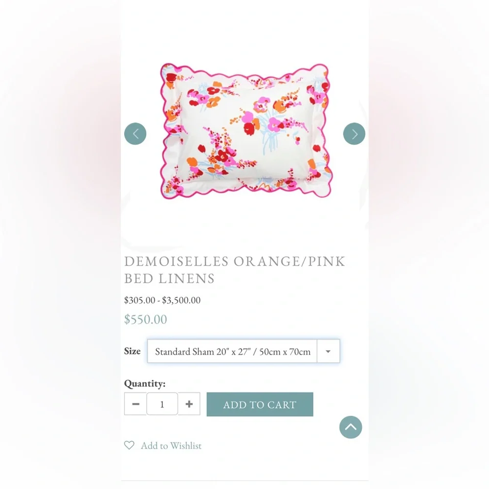 D. Porthault Paris bedding - Picture 3 of 6